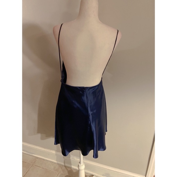 Jovani Mini Dress Blue - Picture 4 of 5